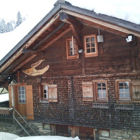 Auberge Restaurant Chez Gaby Champoussin Dış mekan fotoğraf